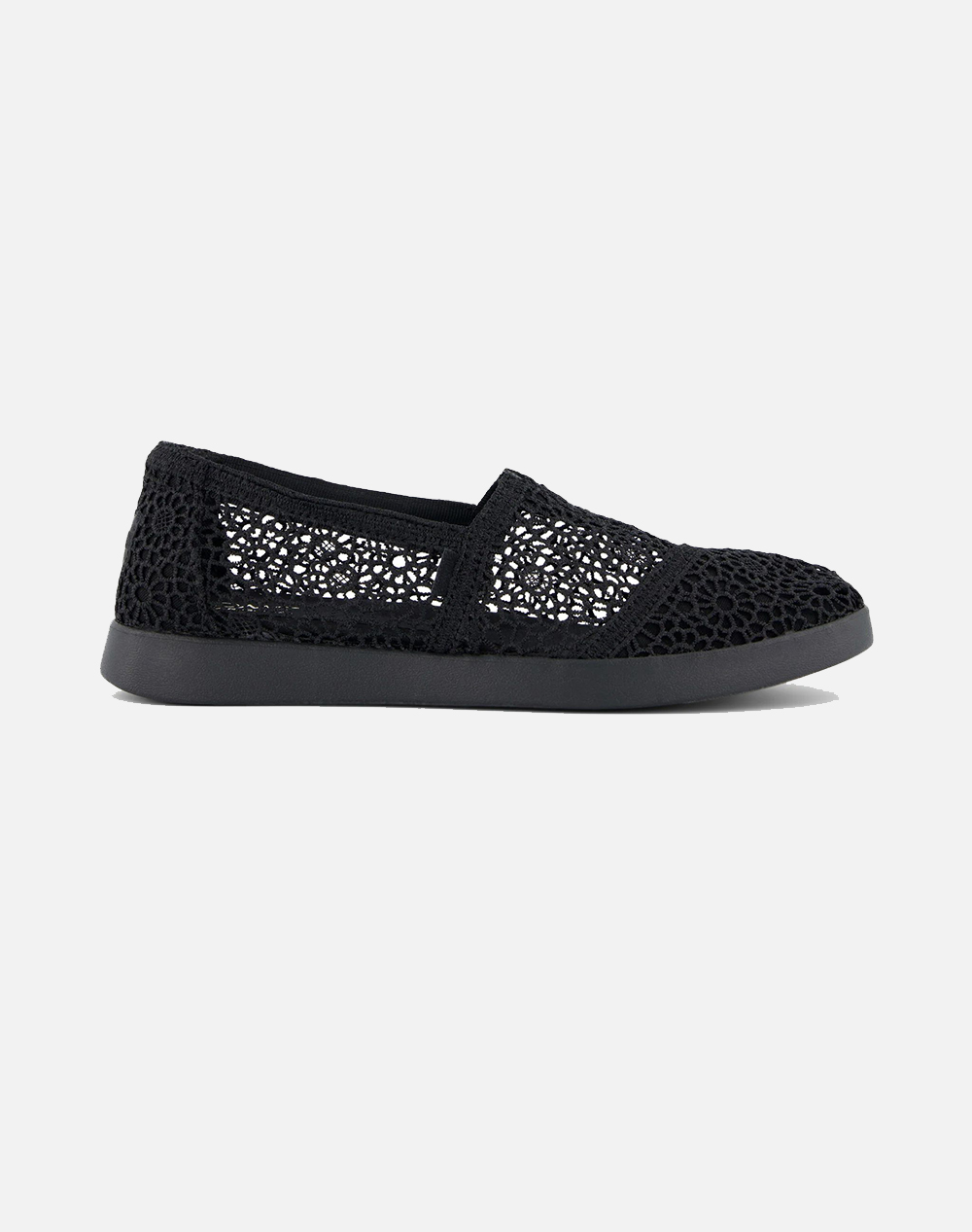 Toms Blk Moroccan Crcht Wm Alplus Esp Γυναικα Παπουτσια Εσπαντριγιες/Σανδαλια Black Υφασμα 10021549 Black - Koolfly