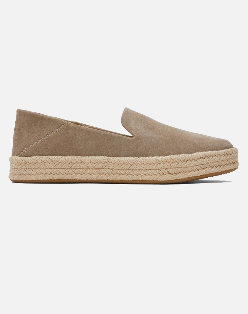 Toms Dun Suede Wm Caroln Esp Γυναικα Παπουτσια Εσπαντριγιες/Σανδαλια Biege Σουετ 10020711 Natural - Koolfly