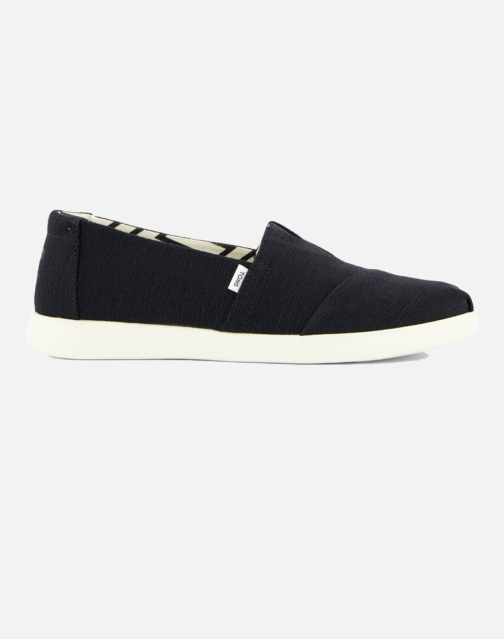 Toms Blk Hrtg Canvas Wm Alplus Esp Γυναικα Παπουτσια Εσπαντριγιες/Σανδαλια Black Υφασμα 10021574 Blk_Wht - Koolfly