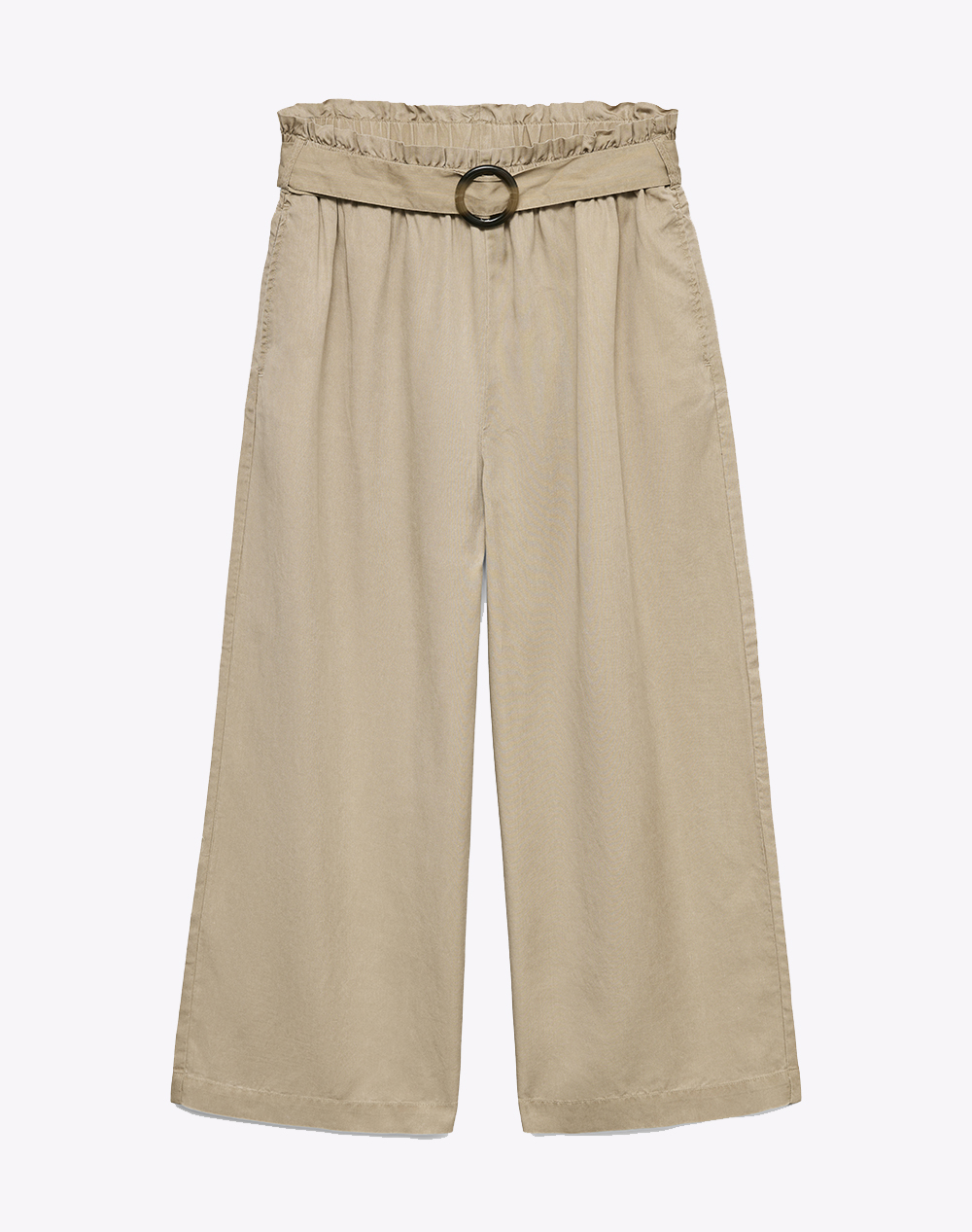 Vero Moda Vmbree Hr Tencel Belt Culotte Pants Γυναικα Ρουχα Παντελονια Υφασματινα Sandybrown Συνθετικο 10341670 Silver Mink - Koolfly
