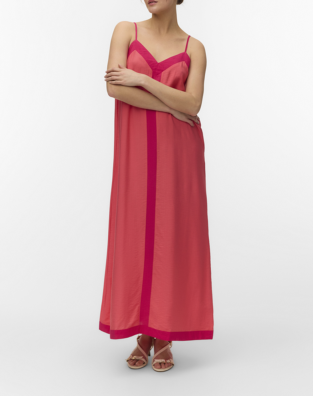 Vero Moda Vmdenise Singlet Ankle Dress Wvn Btq Ga Γυναικα Ρουχα Φορεματα Coral Βισκοζσυνθετικο 10329793 Coral Paradisejazzy