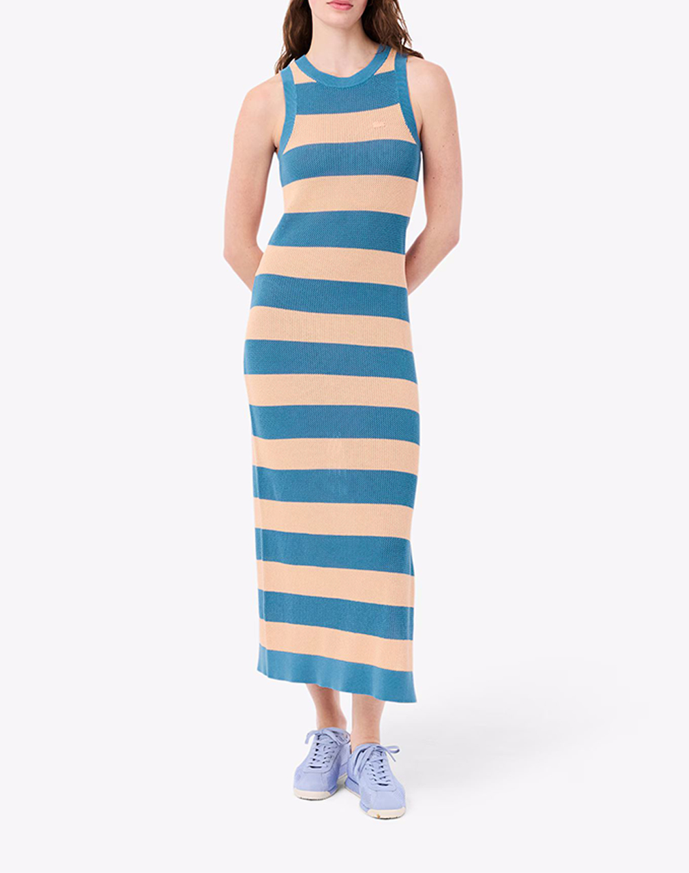 Lacoste Φορεμα Χμ Dress Γυναικα Ρουχα Φορεματα Multi Βαμβακι 3Ef9880 4Ip