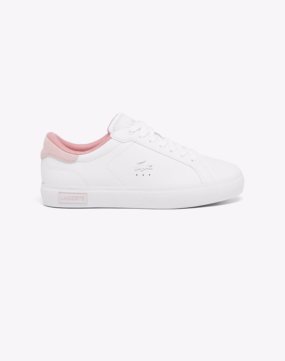 Lacoste Υποδημα Γυναικειο Powercourt 125 1 Γυναικα Παπουτσια Sneakers White Δερμα 37 49Sfa0085B53 0000