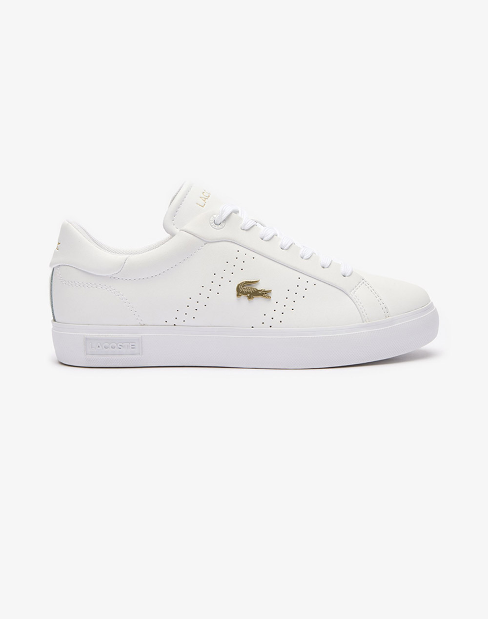 Lacoste Υποδημα Γυναικειο Powercourt 2.0 124 1 Sfa Powercourt 2.0 124 1 Sfa Γυναικα Παπουτσια Sneakers White Δερμασυνθετικο 37 47Sfa0072216 0000