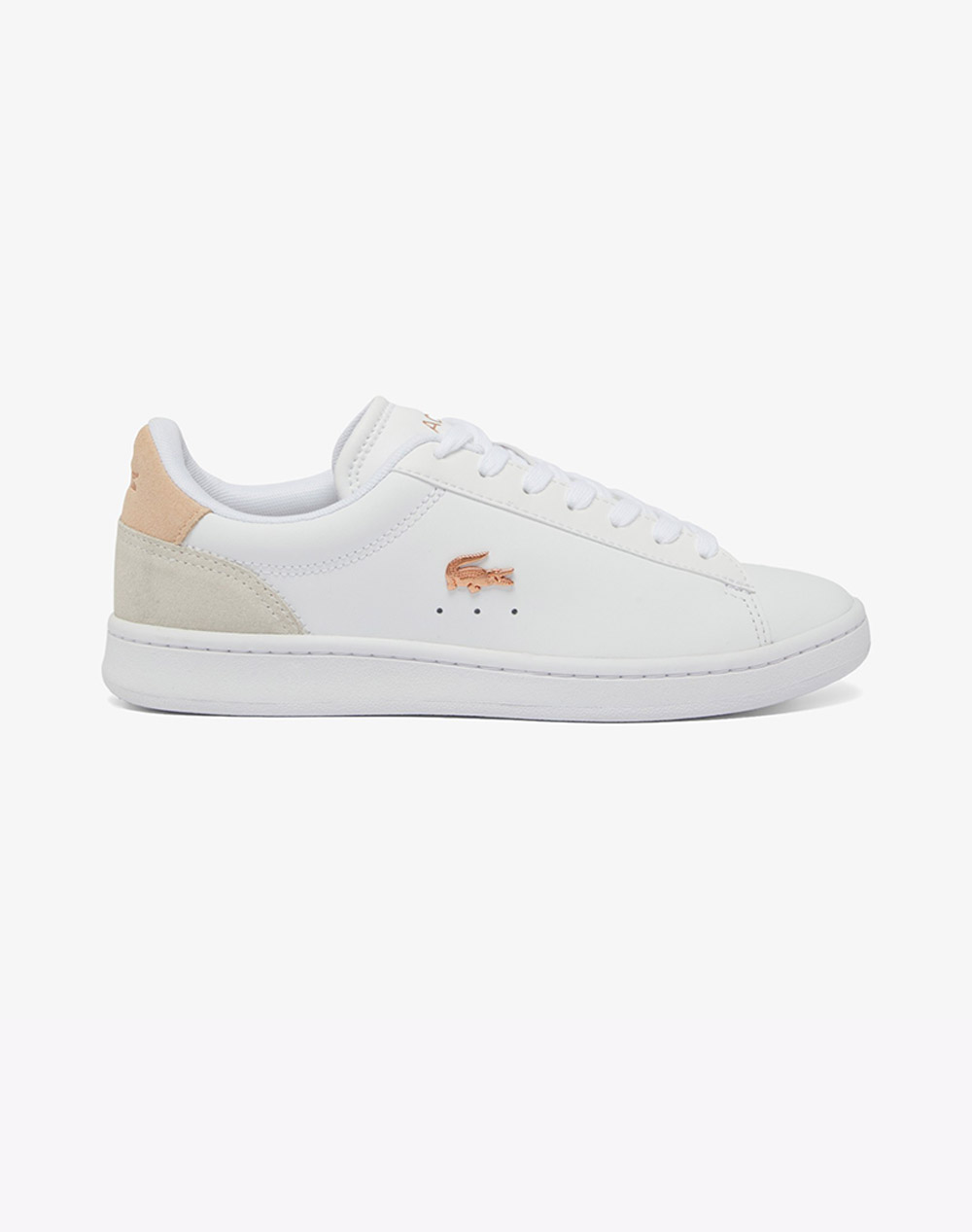 Lacoste Υποδημα Γυναικειο Carnaby Set 224 5 Carnaby Set 224 5 Sfa Γυναικα Παπουτσια Sneakers White Δερμασουετσυνθετικο 37 48Sfa00161Y9 0000