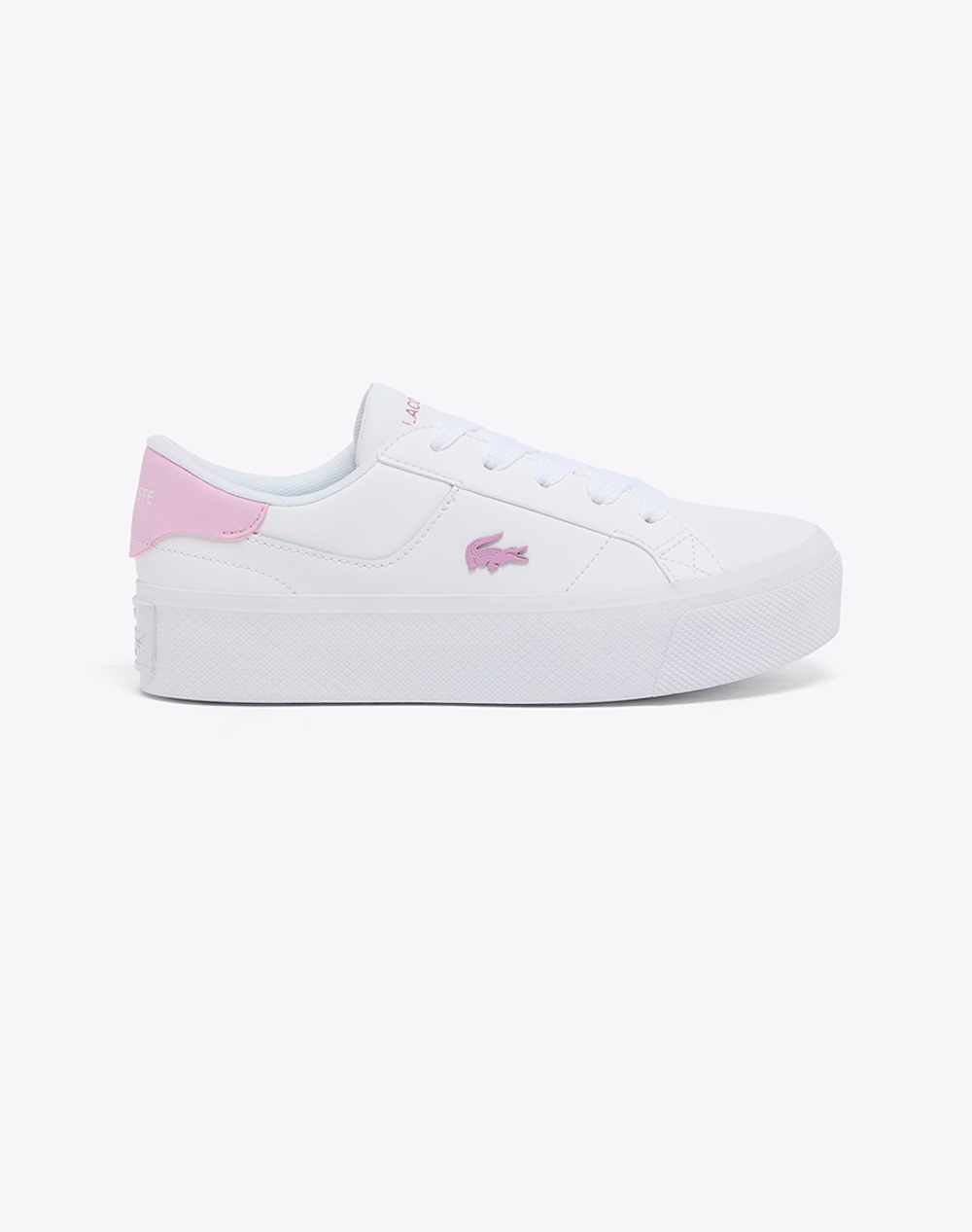 Lacoste Υποδημα Γυναικειο Ziane Platform 126 2 Ziane Platform 126 2 Cfa Γυναικα Παπουτσια Sneakers White Απομιμηση Δερματοςδερμα 37 51Cfa00211Y9 00