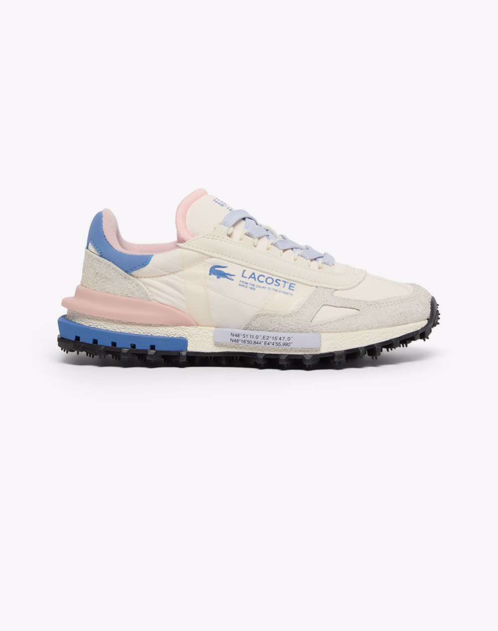 Lacoste Υποδημα Γυναικειο Elite Active 1261 Elite Active 1261 Sfa Γυναικα Παπουτσια Sneakers Biege Υφασμα 37 51Sfa0055Ark 0000
