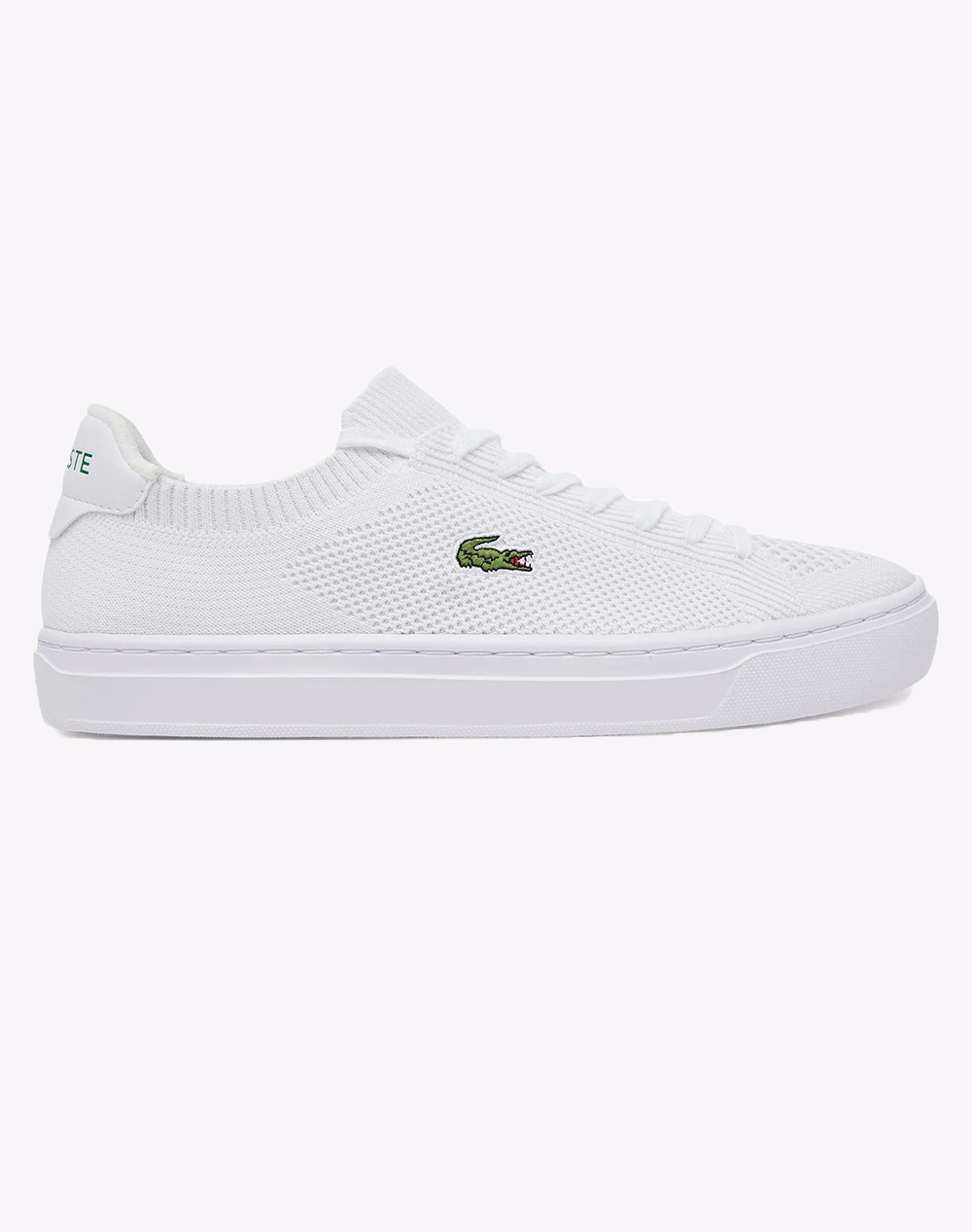 Lacoste Υποδημα Γυναικειο La Piquee 2.0 125 1 Γυναικα Παπουτσια Sneakers White Υφασμα 37 49Cfa000321G 0000