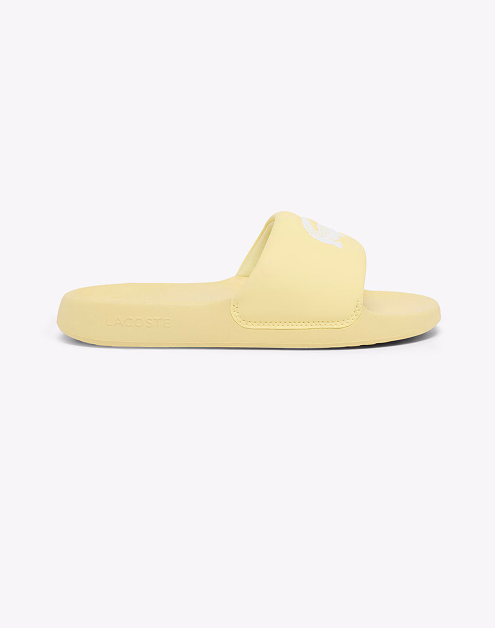 Lacoste Υποδημα Γυναικειο Serve Slide 1.0 1261 Serve Slide 1.0 1261 Cfa Γυναικα Παπουτσια Σαγιοναρες Lightyellow Συνθετικο 37 51Cfa0006241 0000