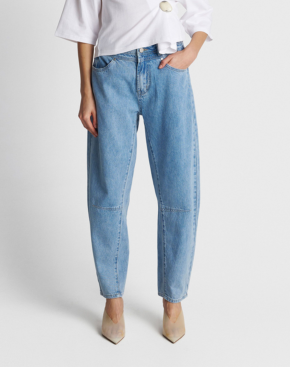 Ale Παντελονι Γυναικα Ρουχα Παντελονια Jean/5P/Cargo Denimblue Βαμβακι 8923086 Used