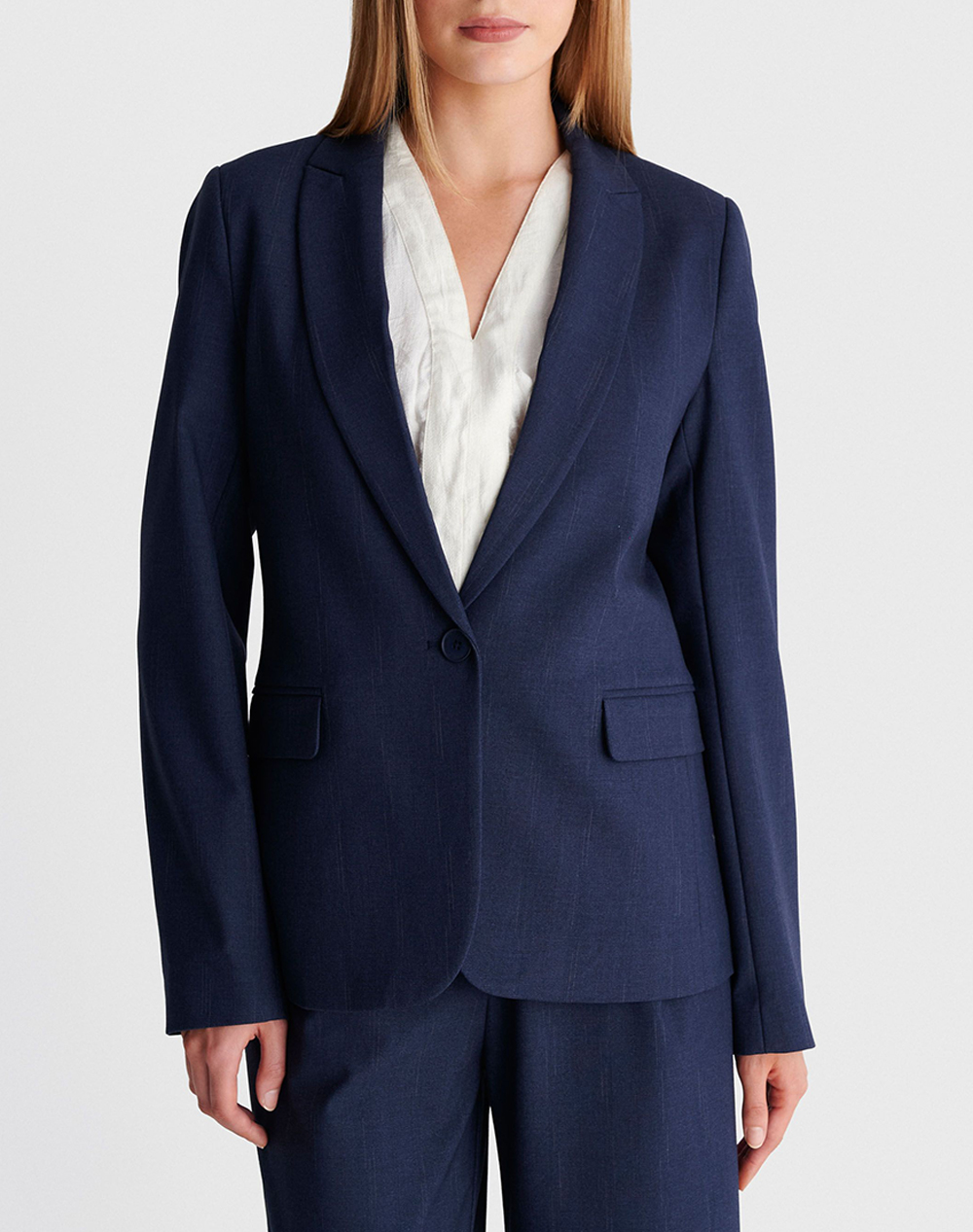 Ale Σακακι Γυναικα Ρουχα Πανωφορια Σακακια Blue Βισκοζμε Ελαστανσυνθετικο 8922907 Mple