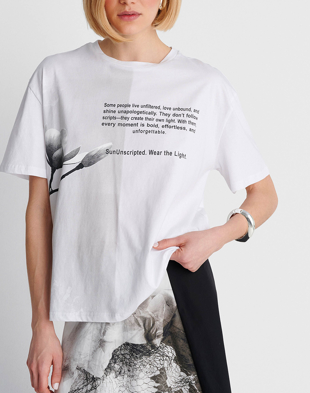 Ale Μπλουζα Γυναικα Ρουχα Μπλουζες Τ Shirt White Βαμβακι 8923138 Leyko