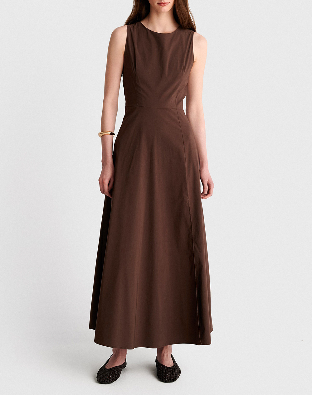 Ale Φορεμα Γυναικα Ρουχα Φορεματα Brown Βισκοζμε Ελαστανσυνθετικο 8923630 Kafe