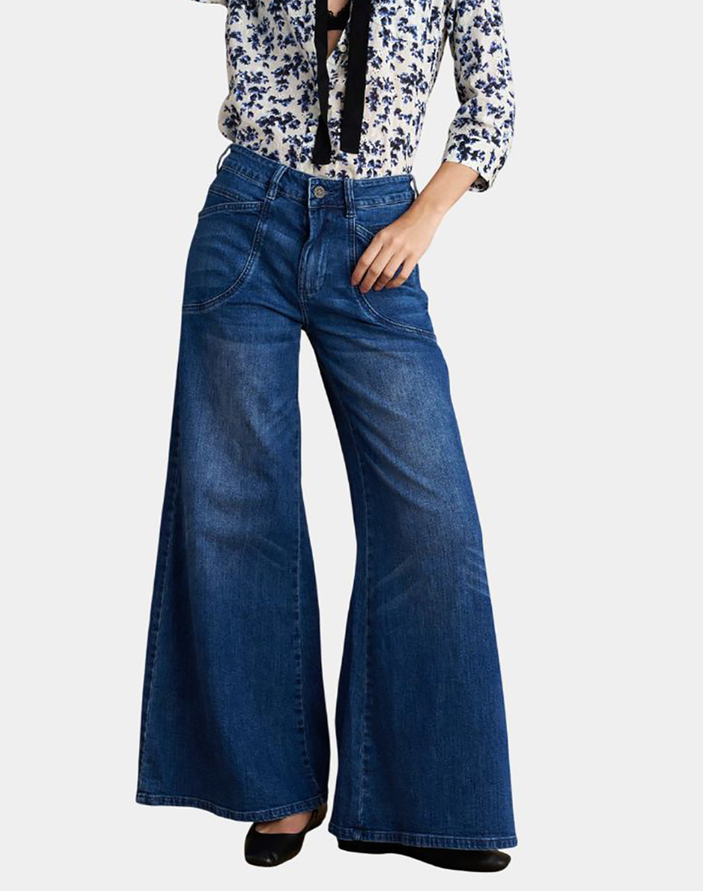 Attrattivo Παντελονι Γυναικα Ρουχα Παντελονια Jean/5P/Cargo Denimblue Βαμβακιμε Ελασταν 9922930 Mple