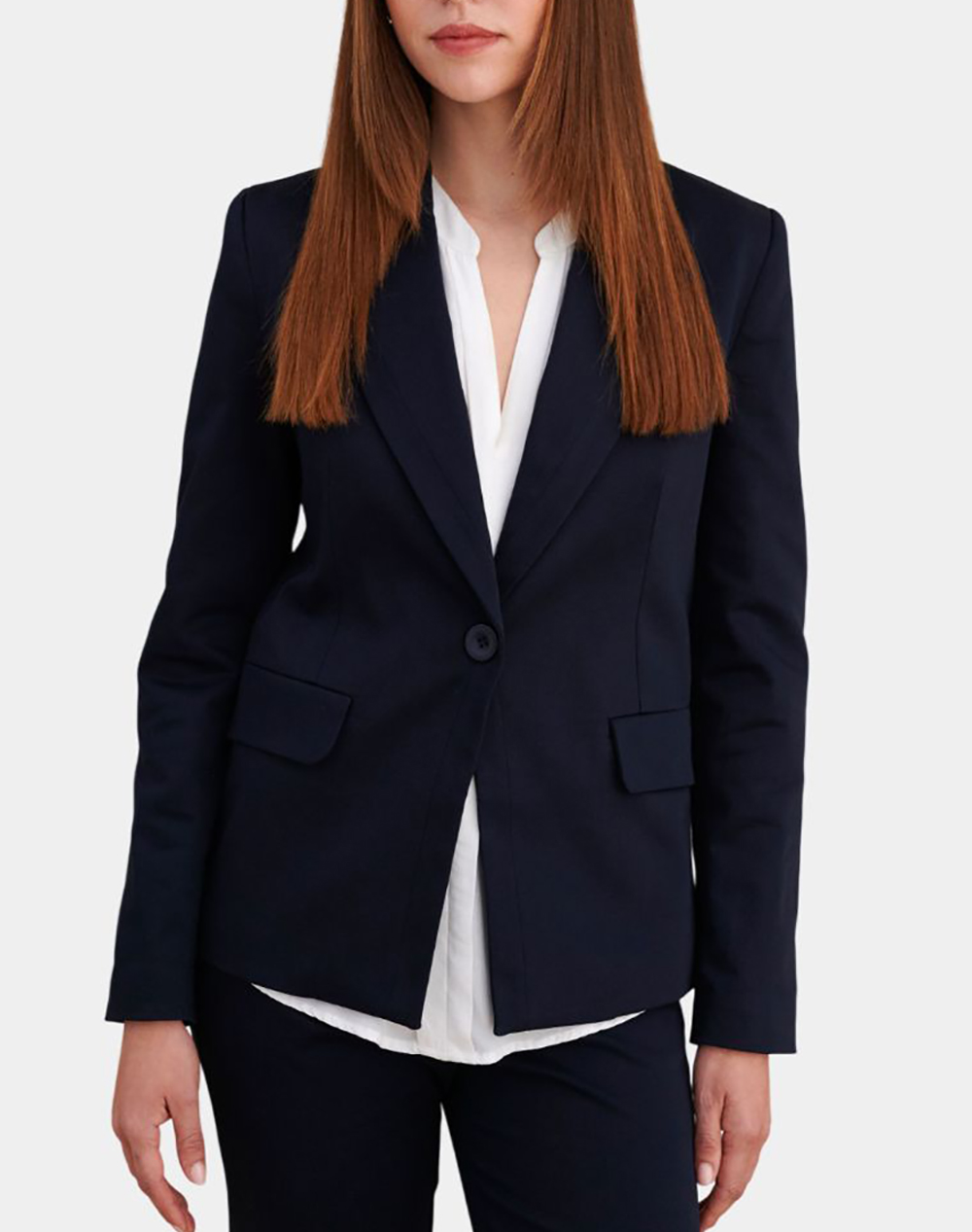 Attrattivo Σακακι Γυναικα Ρουχα Πανωφορια Σακακια Darkblue Βαμβακιμε Ελασταν 92533600 Mple