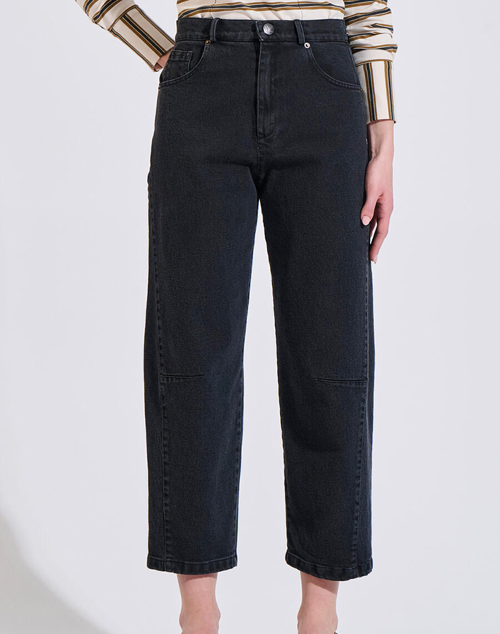Bill Cost Παντελονι Γυναικα Ρουχα Παντελονια Jean/5P/Cargo Denimblack Βαμβακιμε Ελαστανσυνθετικο 10 200182 0 Μαύρο
