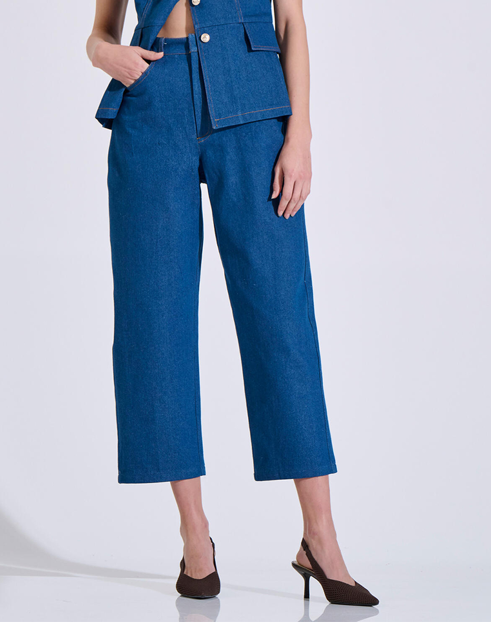 Bill Cost Παντελονι Γυναικα Ρουχα Παντελονια Jean/5P/Cargo Denimblue Βαμβακισυνθετικο 10 200190 0 Μπλε