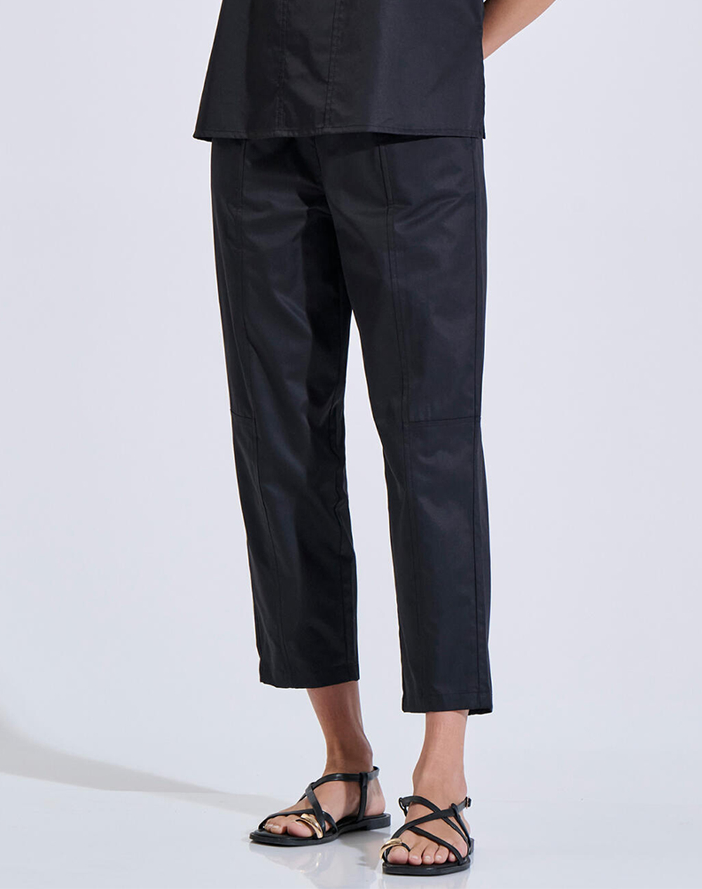 Bill Cost Παντελονι Γυναικα Ρουχα Παντελονια Chinos Black Βαμβακι 10 180335 0 Μαύρο