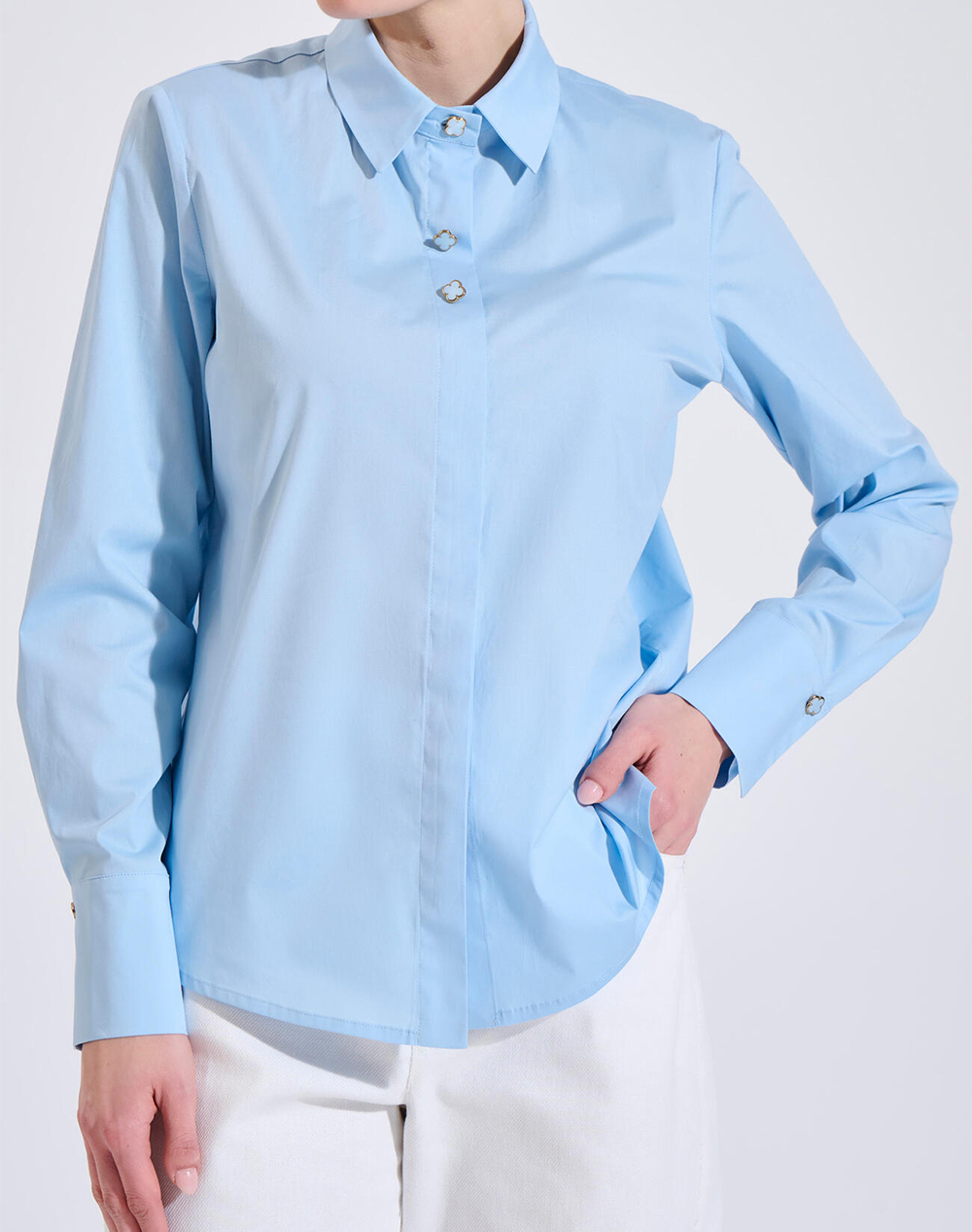 Bill Cost Πουκαμισο Γυναικα Ρουχα Πουκαμισα Ciel Βαμβακιμε Ελασταν 10 180348 0 Σιελ