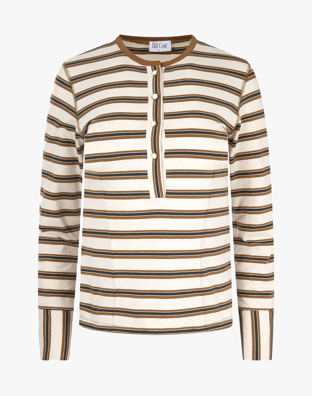 Bill Cost Μπλουζα Γυναικα Ρουχα Μπλουζες Τ Shirt Multi Βαμβακιμε Ελασταν 10 320629 0 Μοκα