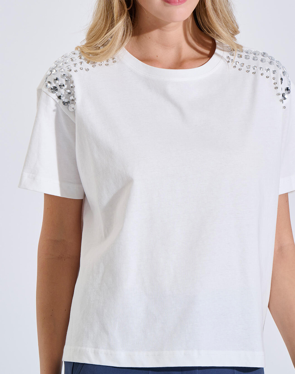 Bill Cost Μπλουζα Γυναικα Ρουχα Μπλουζες Τ Shirt White Βαμβακι 20 121465 0 Λευκο
