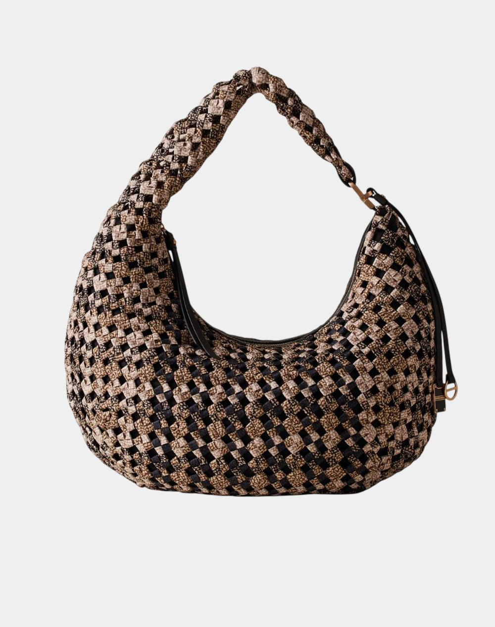 Borbonese Borbonese Hobo Bag Pl(L)Pl(T)Leather Ital.Origin Γυναικα Αξεσουαρ Τσαντες Multi Συνθετικο P26924827 0186 131