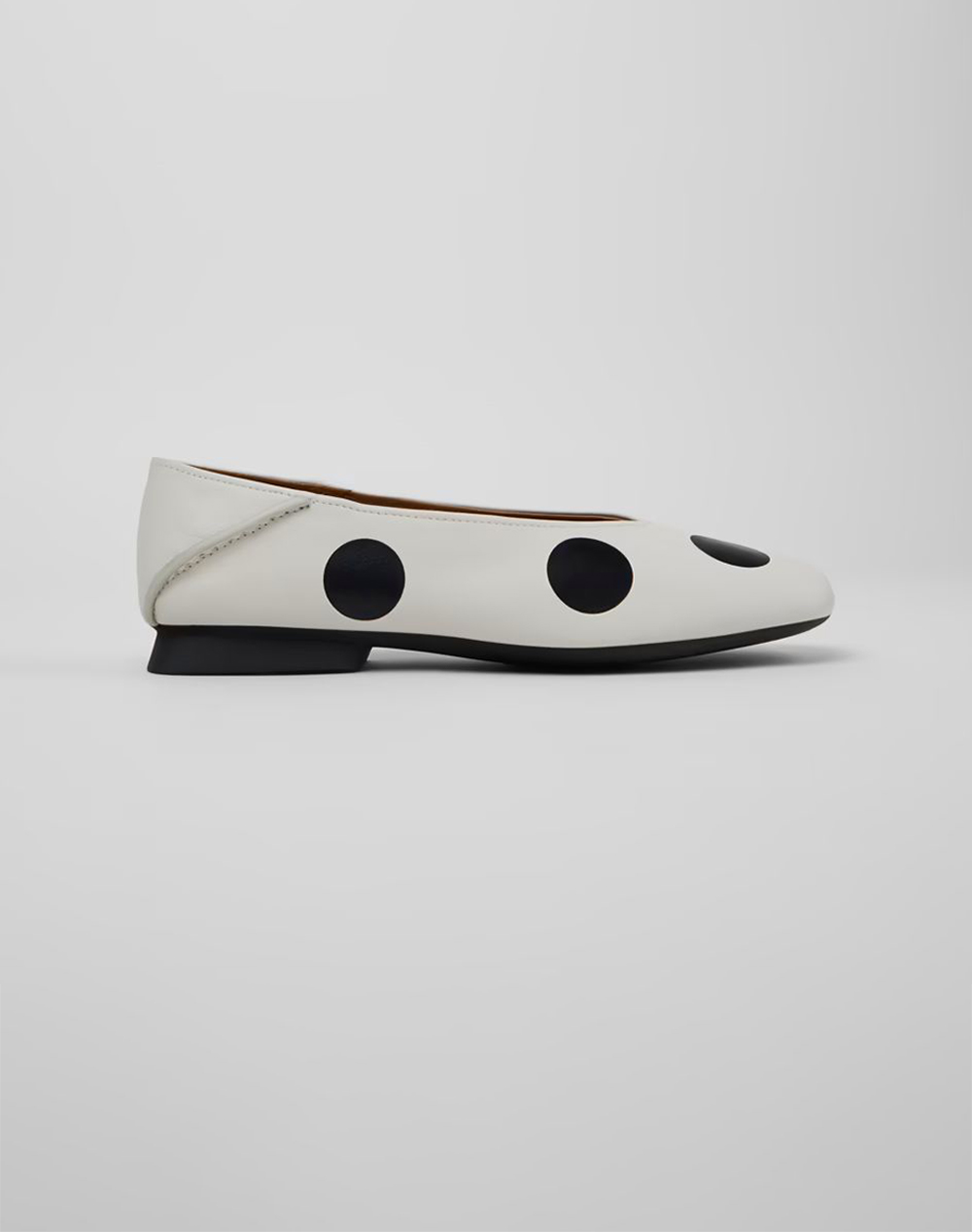 Camper Gobi Houston Dots Negro/Casimyrary Negro Γυναικα Παπουτσια Μοκασινια/Μπαλαρινες White Δερμα K201253 049 049