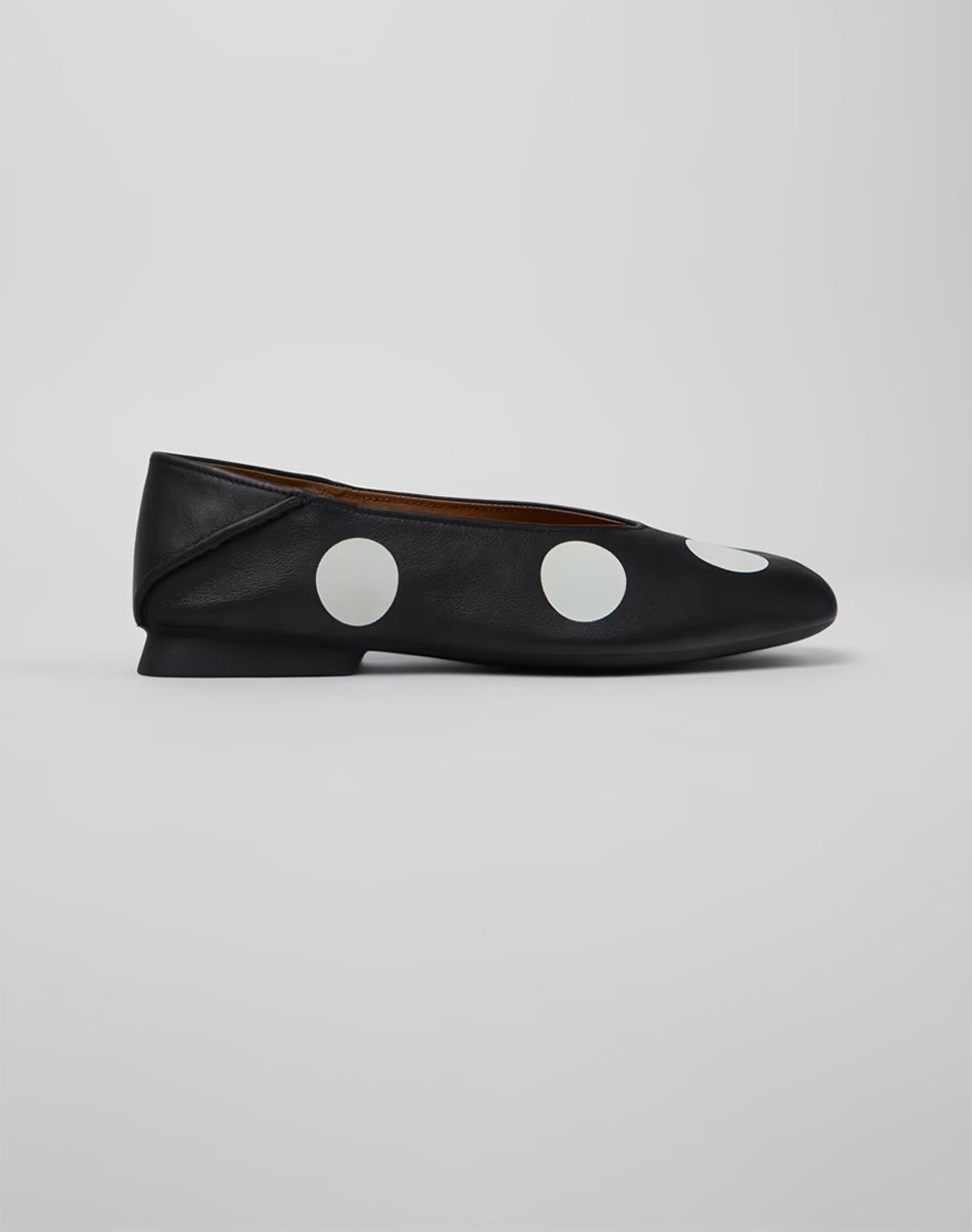 Camper Gobi Negro Dots Houston/Casimyrary Negro Γυναικα Παπουτσια Μοκασινια/Μπαλαρινες Black Δερμα K201253 050 050