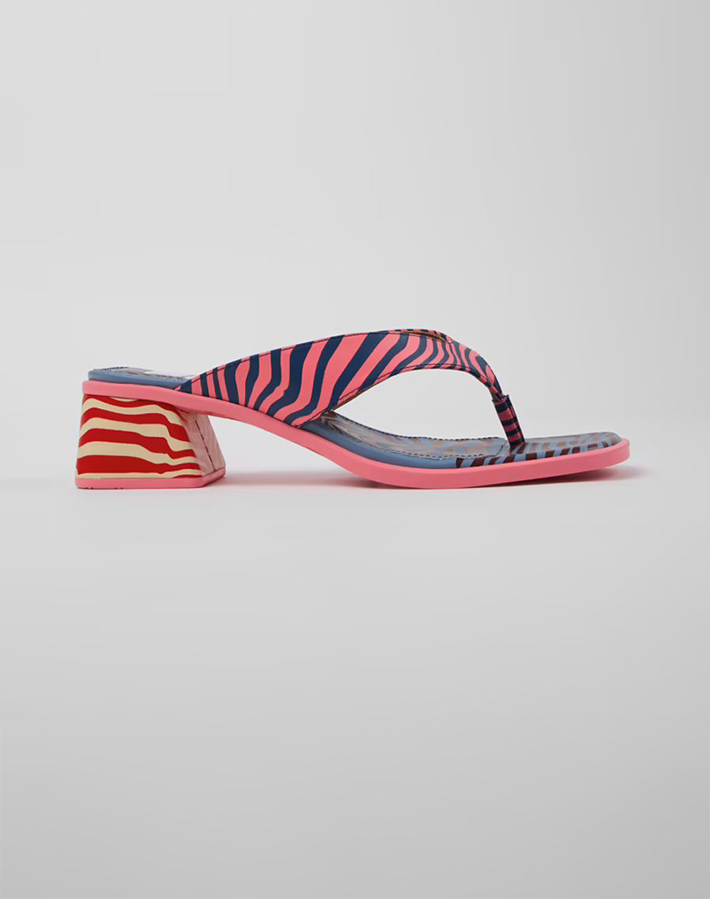 Camper Gobi Nudo Flora Stripes/Kos.Sandia Flora Γυναικα Παπουτσια Εσπαντριγιες/Σανδαλια Multi Δερμα K201912 002 002