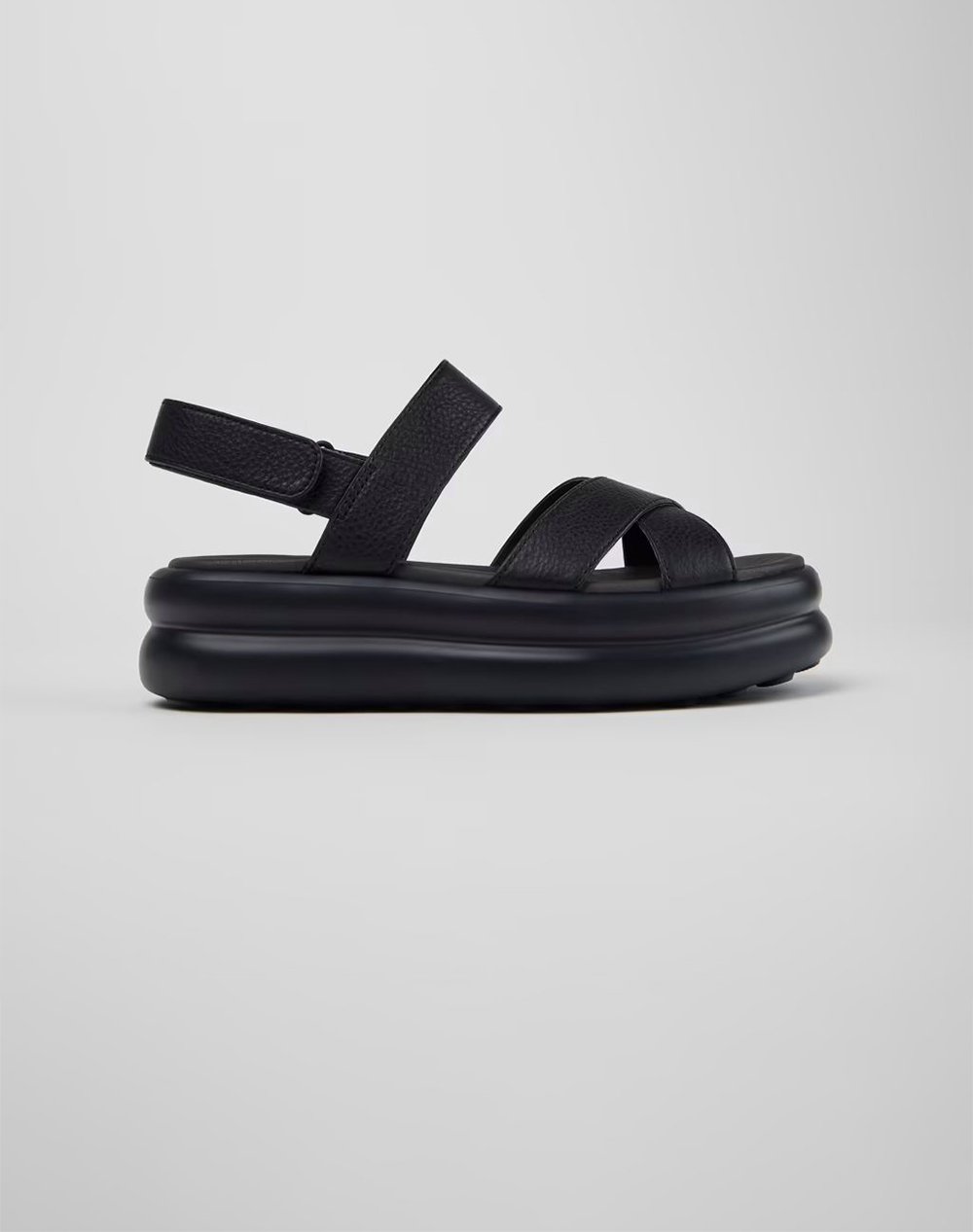 Camper Sella Negro/Flotup Negro Γυναικα Παπουτσια Εσπαντριγιες/Σανδαλια Black Δερμα K201863 001 001