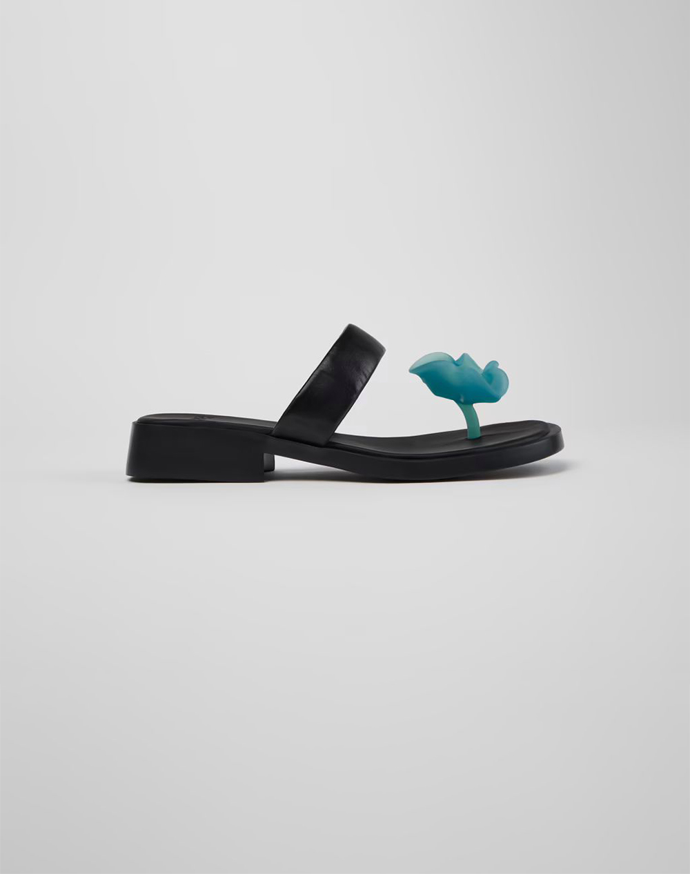 Camper Ultras.Negro Flower Bergamot/Dana Negro Γυναικα Παπουτσια Εσπαντριγιες/Σανδαλια Black Δερμασυνθετικο K201892 001 001