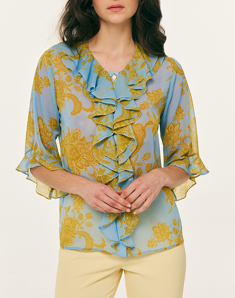 Forel Πουκαμισο Γυναικα Ρουχα Πουκαμισα Ciel Συνθετικο 082.80.01.004 Σιελ