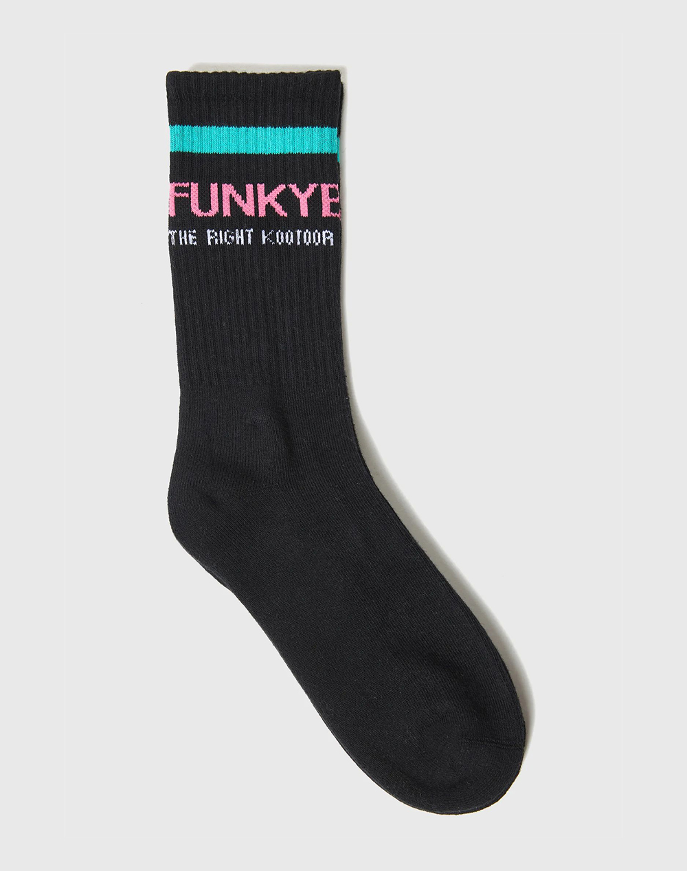 Funky Buddha Underwear & Socks Γυναικα Αθλητικα Αθλητικα Αξεσουαρ Καλτσες Black Βαμβακιμε Ελαστανσυνθετικο Fbl013 425 10 Pool Green