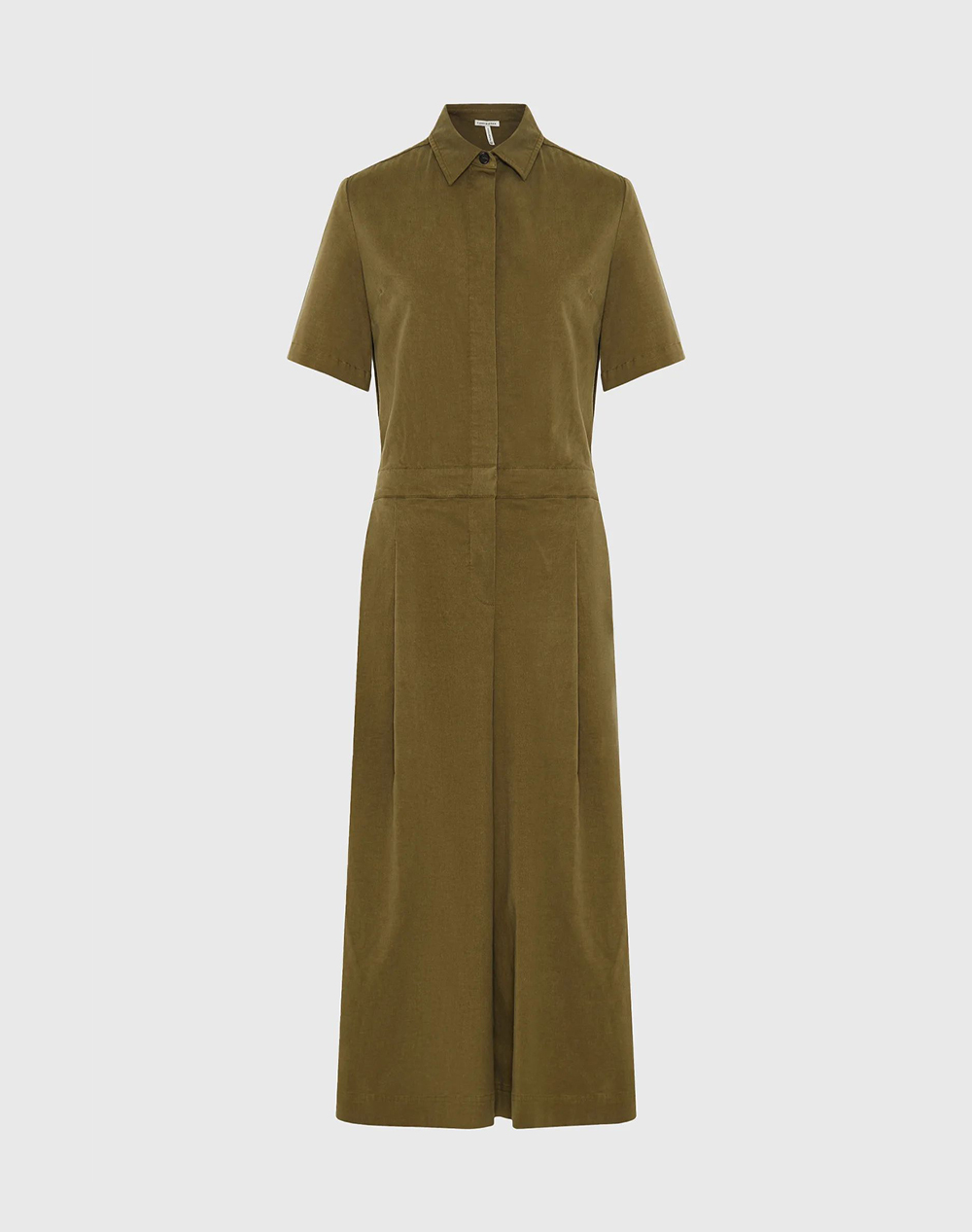 Funky Buddha Dresses Γυναικα Ρουχα Ολοσωμη Φορμα Khaki Βαμβακιμε Ελαστανσυνθετικο Fbl013 104 12 Wood
