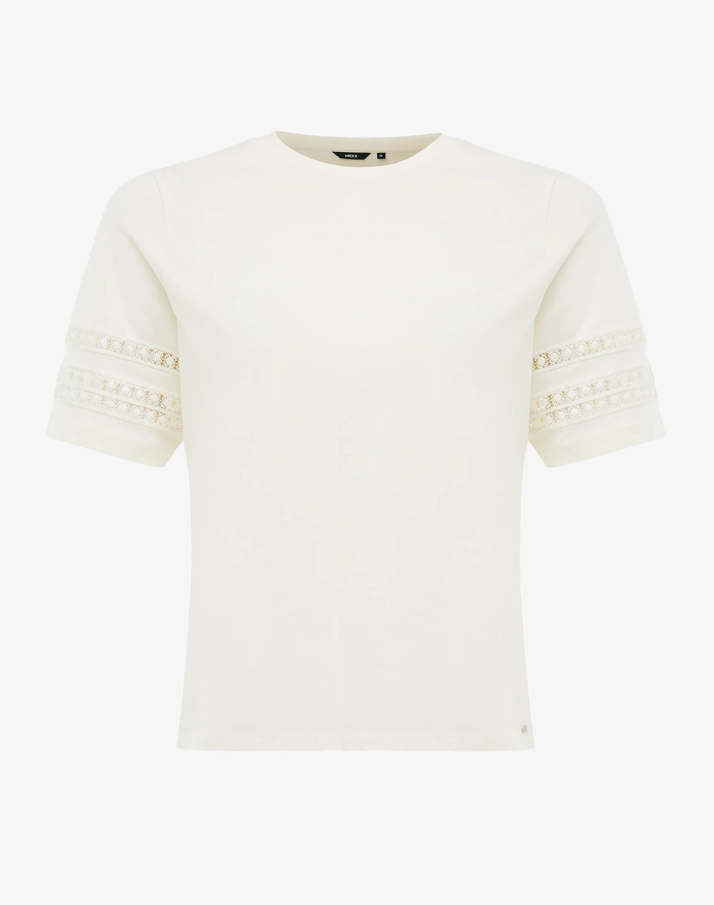 Mexx Embroidery Detail Top Γυναικα Ρουχα Μπλουζες Τοπ/Κορμακια Offwhite Βαμβακι Mf007701361W 110605
