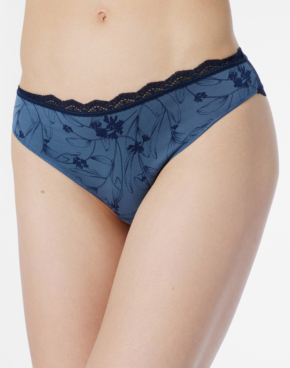 Minerva Κυλ.Brasilian Fimelle Elegance Γυναικα Εσωρουχα Σλιπ Σλιπ Darkblue Με Ελαστανσυνθετικο 90 81844 246 246