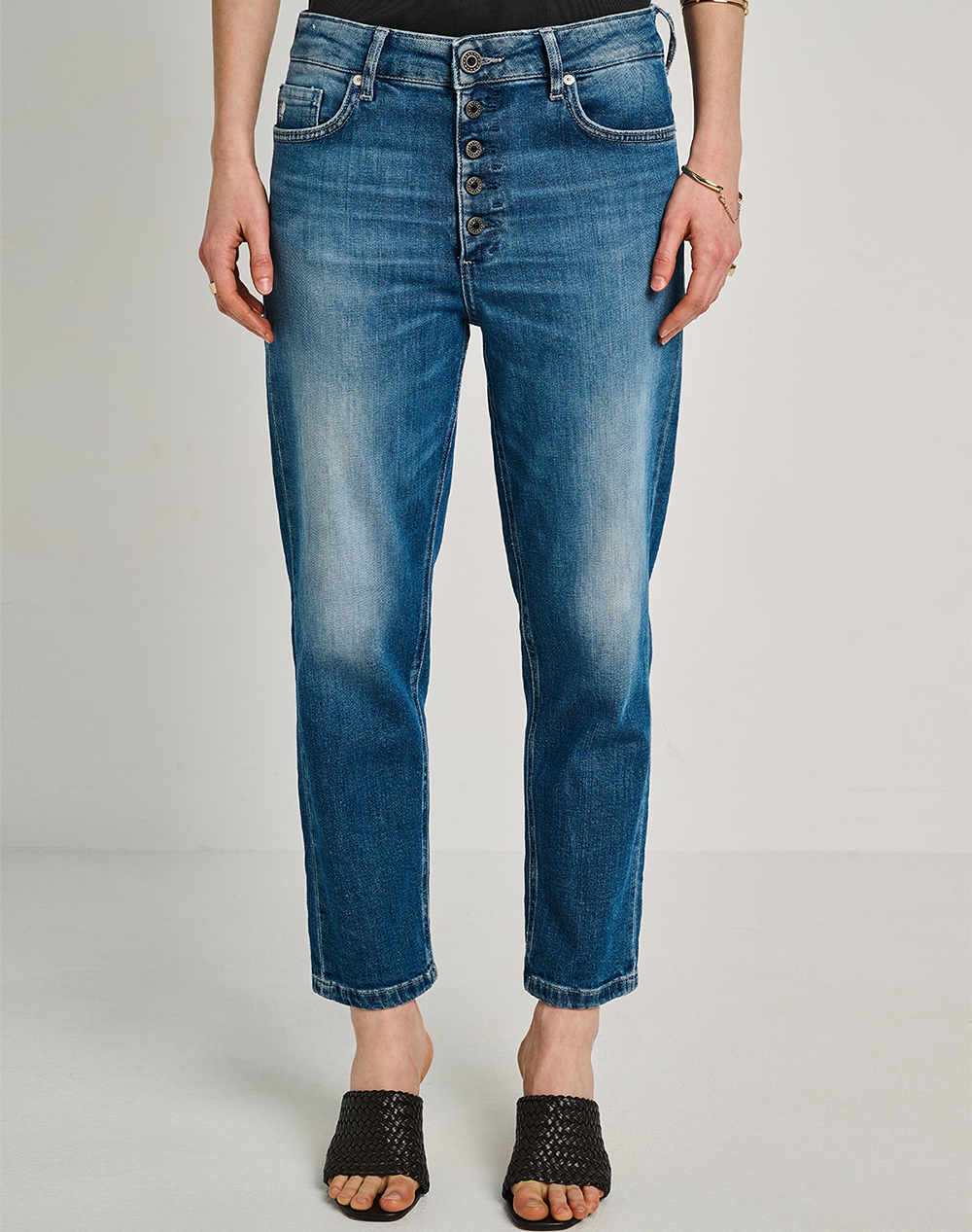 Staff Dalida Wmn Pant Co Ea Γυναικα Ρουχα Παντελονια Jean/5P/Cargo Denimblue Βαμβακιμε Ελασταν 5 931.056.B2.055 .00
