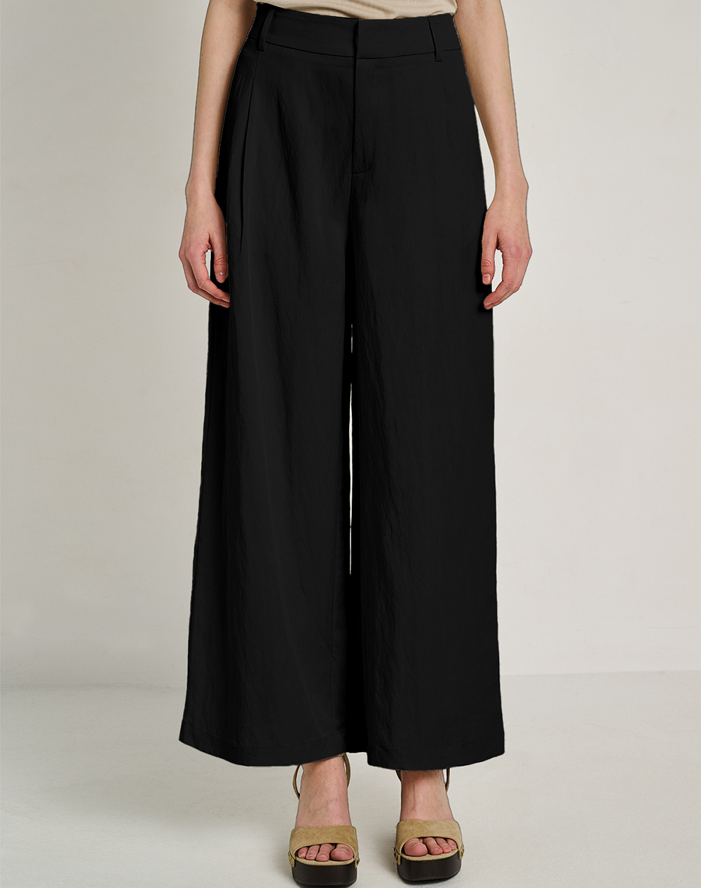 Staff Sandy Highwaist Pant Lyocell Nylon Γυναικα Ρουχα Παντελονια Υφασματινα Black Συνθετικο 60 007.055 Ν0090