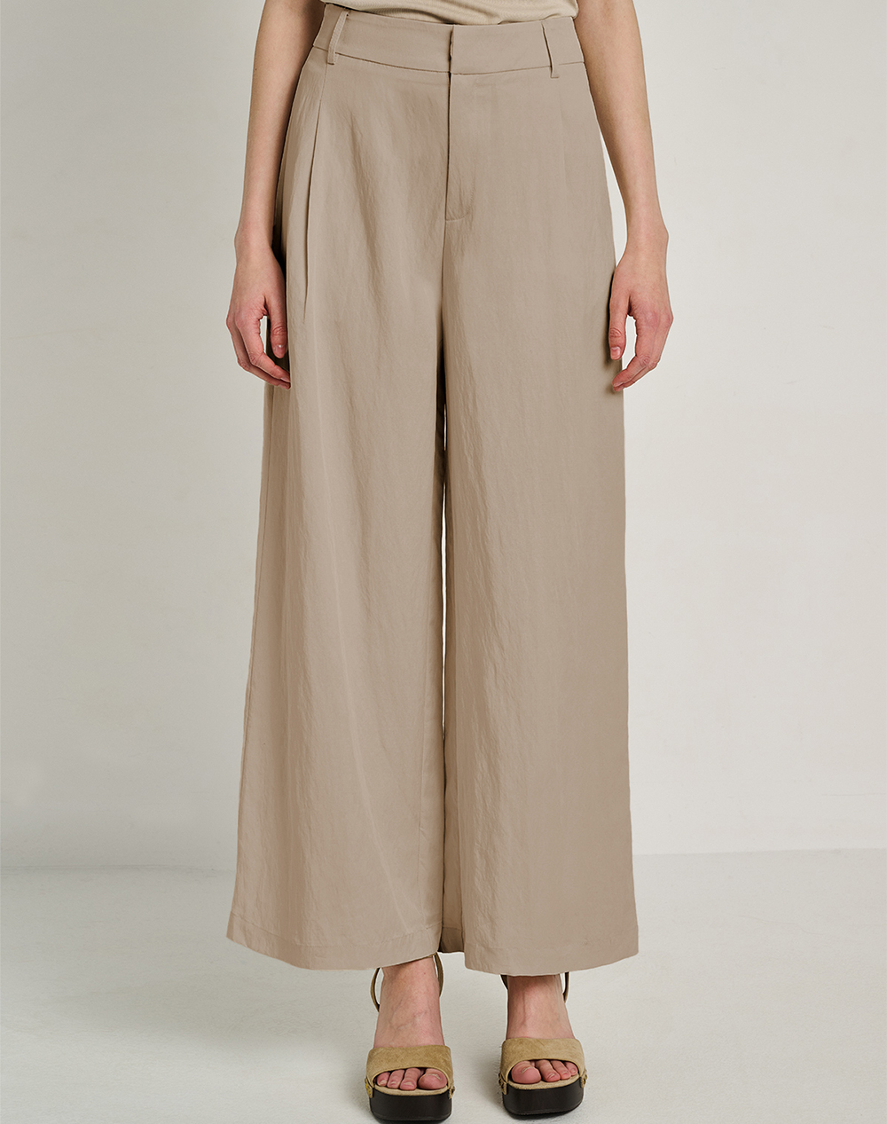 Staff Sandy Highwaist Pant Lyocell Nylon Γυναικα Ρουχα Παντελονια Υφασματινα Sandybrown Συνθετικο 60 007.055 Ν0076