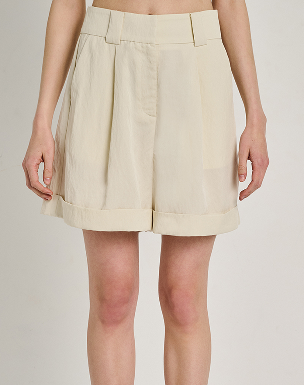 Staff Happy Short Pant Lyocell Nylon Γυναικα Ρουχα Σορτς / Βερμουδες Βερμουδες Biege Συνθετικο 60 301.055 Ν9947