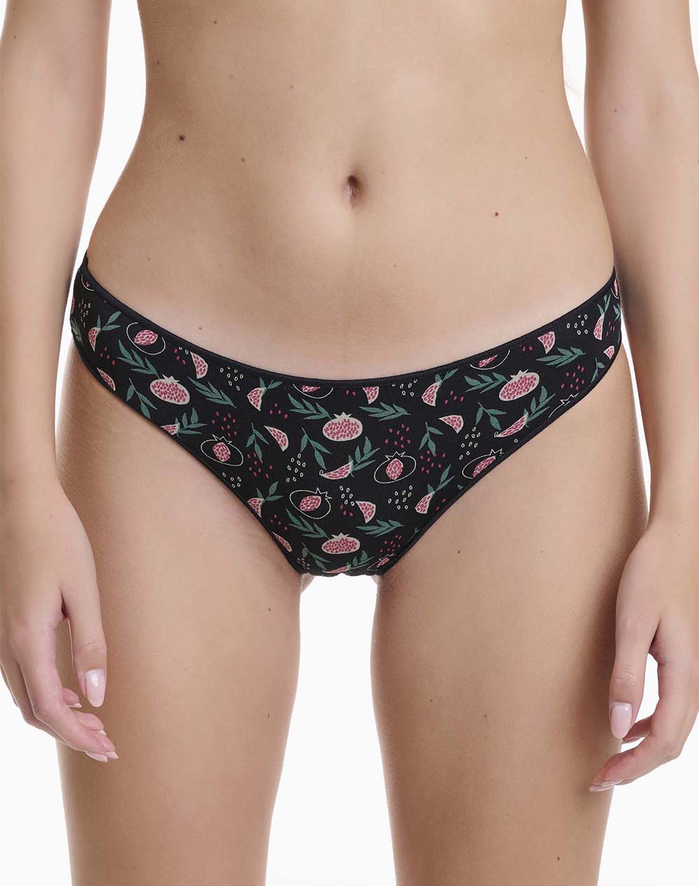 Walk Γυναικειο Slip Bamboo Με Σχεδιο Pomegranate 2Τεμ Γυναικα Εσωρουχα Σλιπ Σλιπ Multi Με Ελαστανσυνθετικο W2012 83 Multi