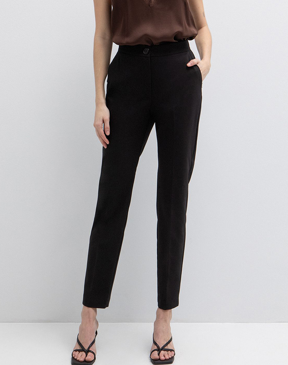 Toi&Moi Παντελονι Γυναικα Ρουχα Παντελονια Υφασματινα Black Βαμβακιδαντελασυνθετικο 20 5821 126 320
