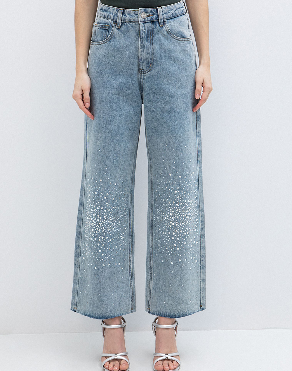 Toi&Moi Τζιν Γυναικα Ρουχα Παντελονια Jean/5P/Cargo Denimblue Βαμβακι 20 5762 126 1013
