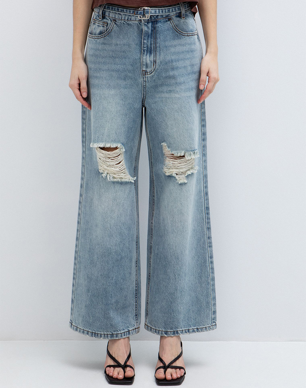 Toi&Moi Τζιν Γυναικα Ρουχα Παντελονια Jean/5P/Cargo Denimblue Βαμβακι 20 5813 126 1013