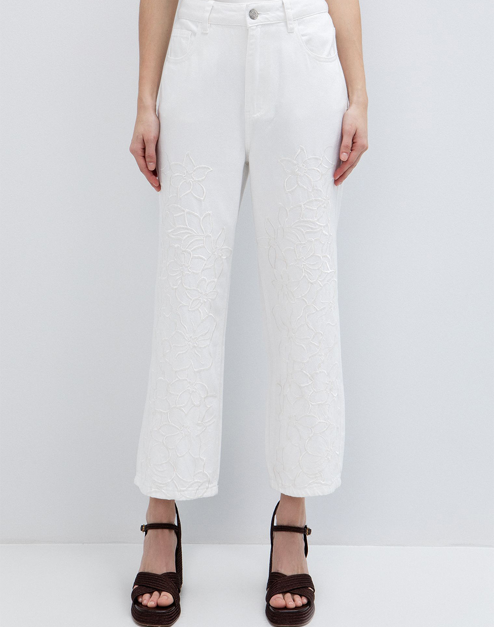 Toi&Moi Τζιν Γυναικα Ρουχα Παντελονια Jean/5P/Cargo White Βαμβακι 20 5773 126 300