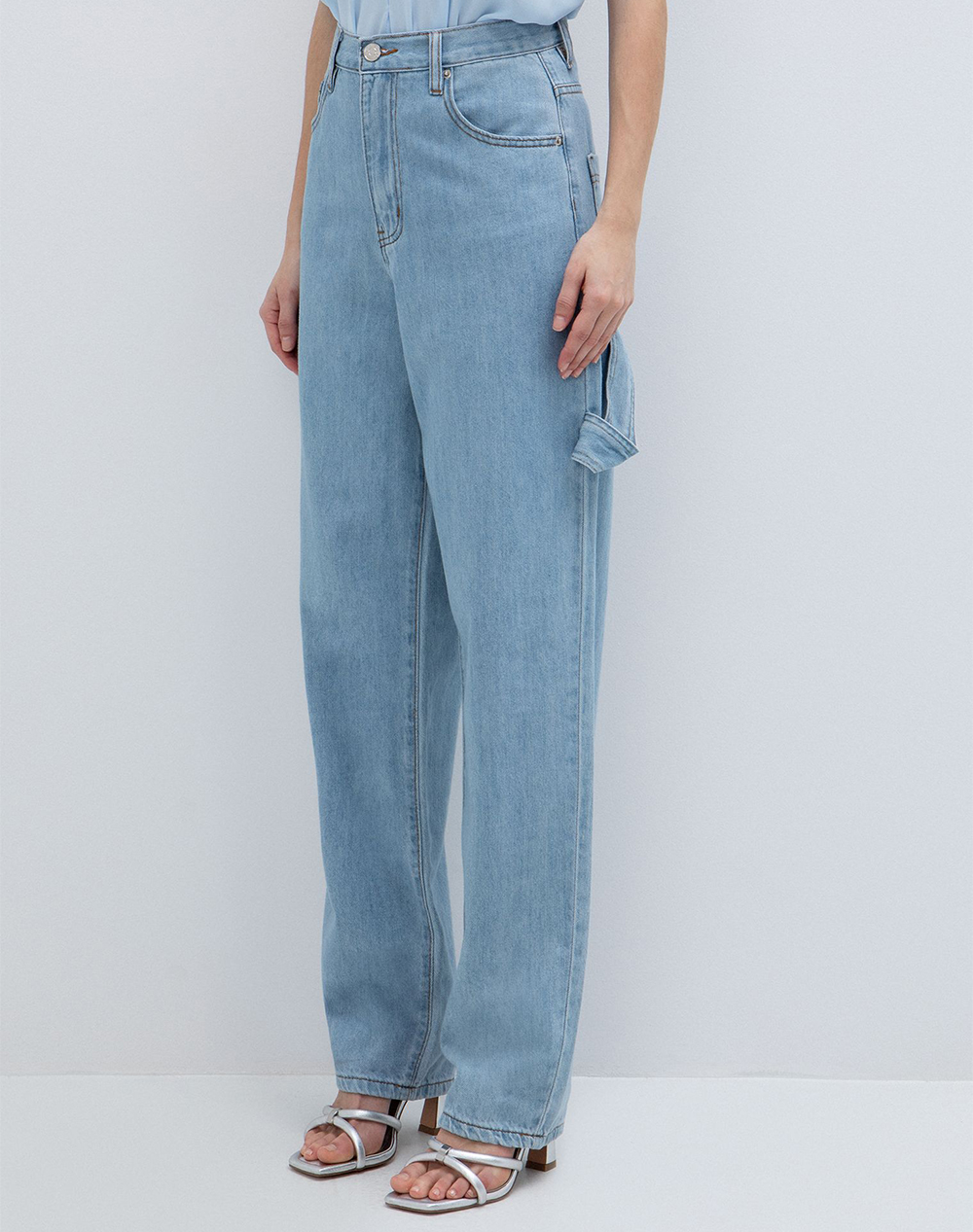 Toi&Moi Τζιν Γυναικα Ρουχα Παντελονια Jean/5P/Cargo Denimblue Βαμβακισυνθετικο 20 5759 126 1013