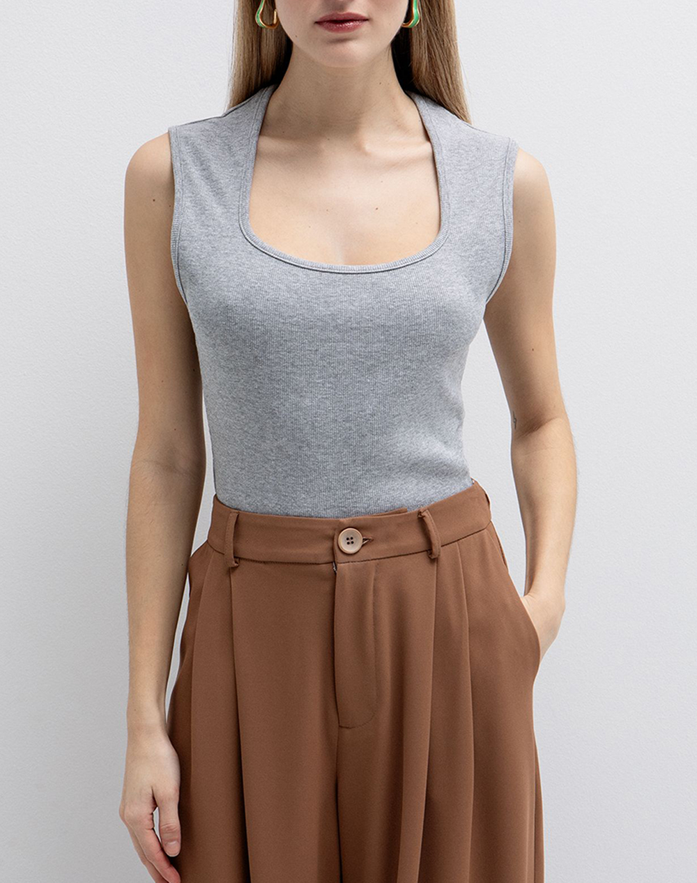 Toi&Moi Μπλουζα Γυναικα Ρουχα Μπλουζες Τοπ/Κορμακια Gray Βαμβακι,Με Ελασταν 80 6638 126 410 - Koolfly