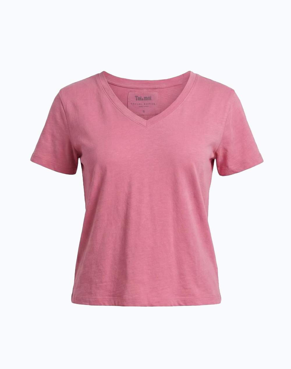 Toi&Moi Μπλουζα Γυναικα Ρουχα Μπλουζες Τ Shirt Pink Βαμβακι 80 6612 126 365 - Koolfly