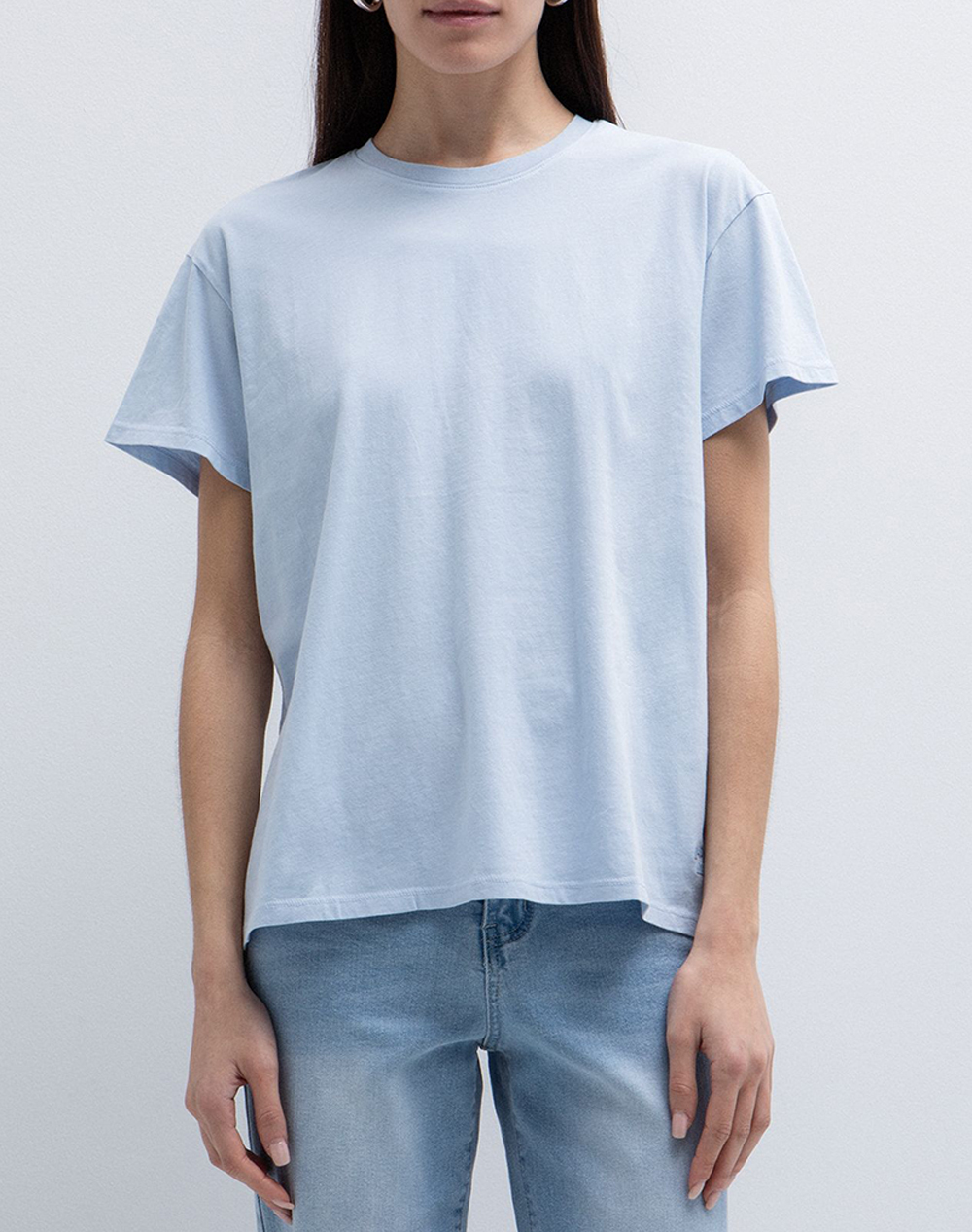 Toi&Moi Μπλουζα Γυναικα Ρουχα Μπλουζες Τ Shirt Ciel Βαμβακι 80 6621 126 345
