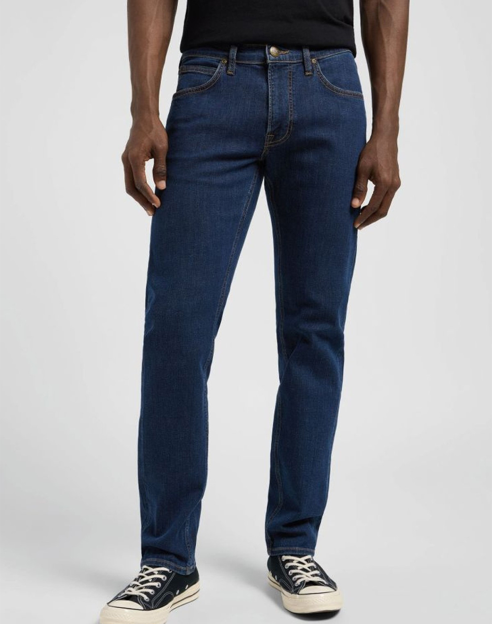 Lee Daren Ανδρας Ρουχα Παντελονια Jeans Denimblue Βαμβακι,Με Ελασταν 112370642 Dark Ocean - Koolfly